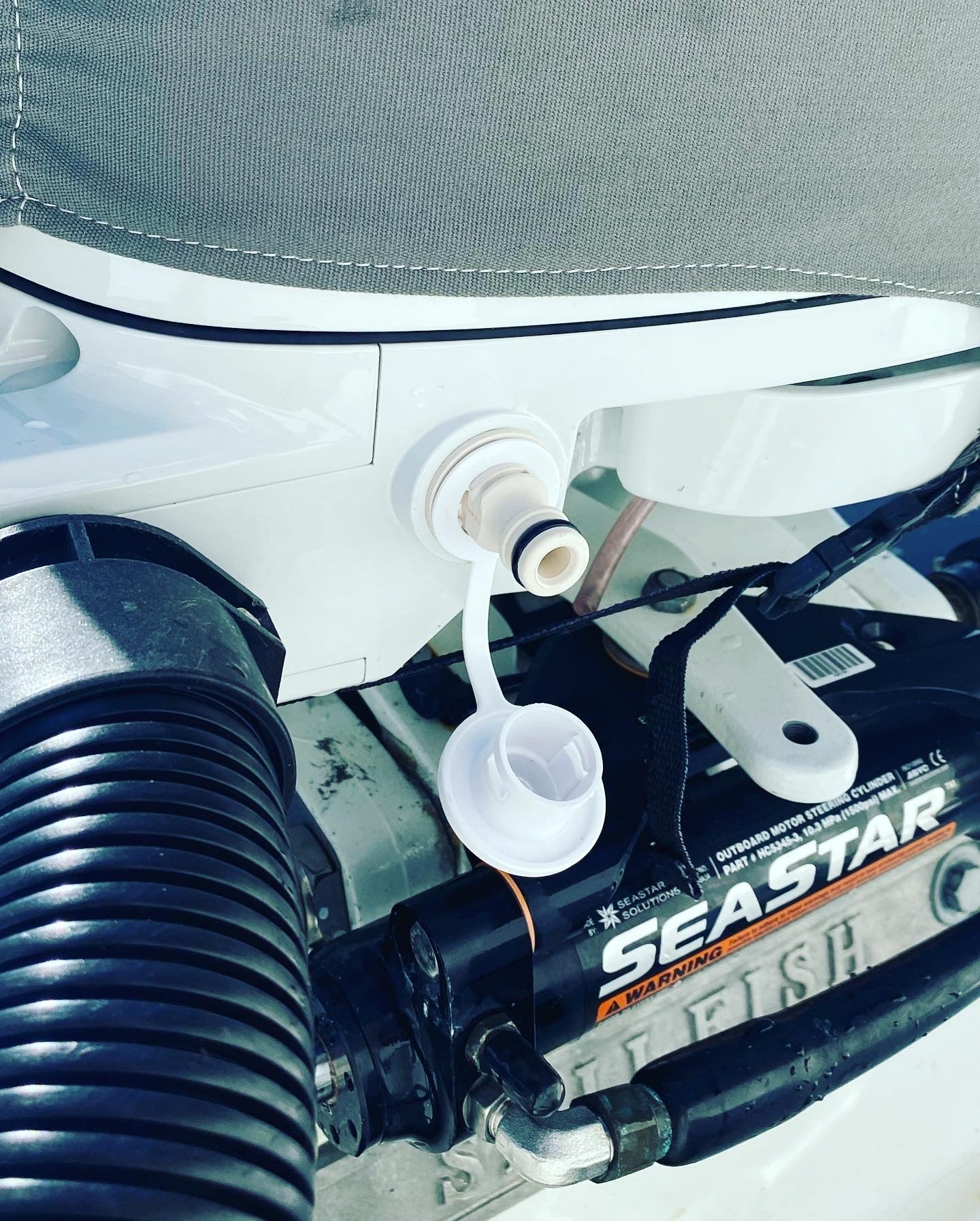 Suzuki Outboard Flush Quick Connect flush adaptor