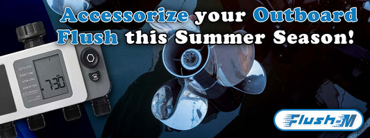 Accessorize your outboard flush this summer season
