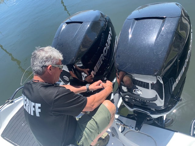 Flush-M have been adopted and delivered to the Florida Sheriff's department as their Outboard Engine Flushing Solution, a true testament to our products value.ervice!