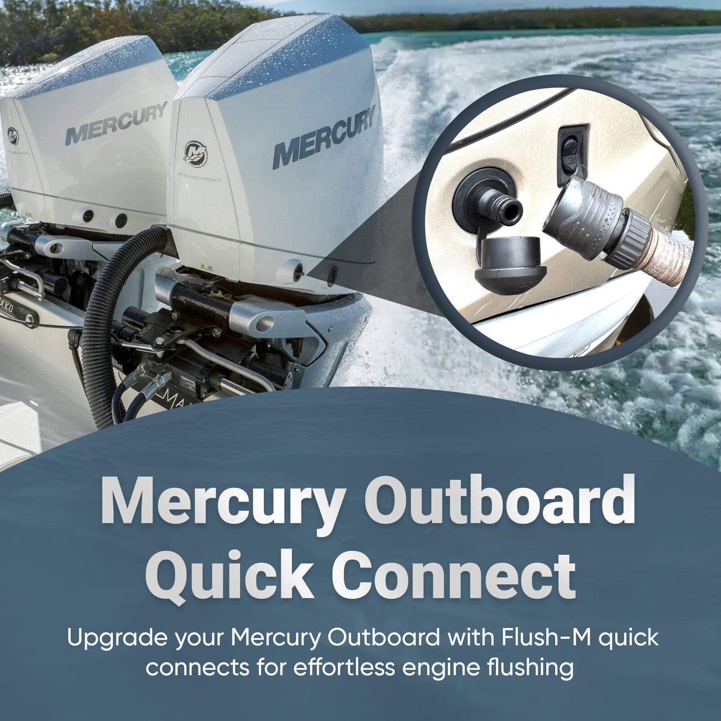 Mercury Outboard Flush Quick Connect