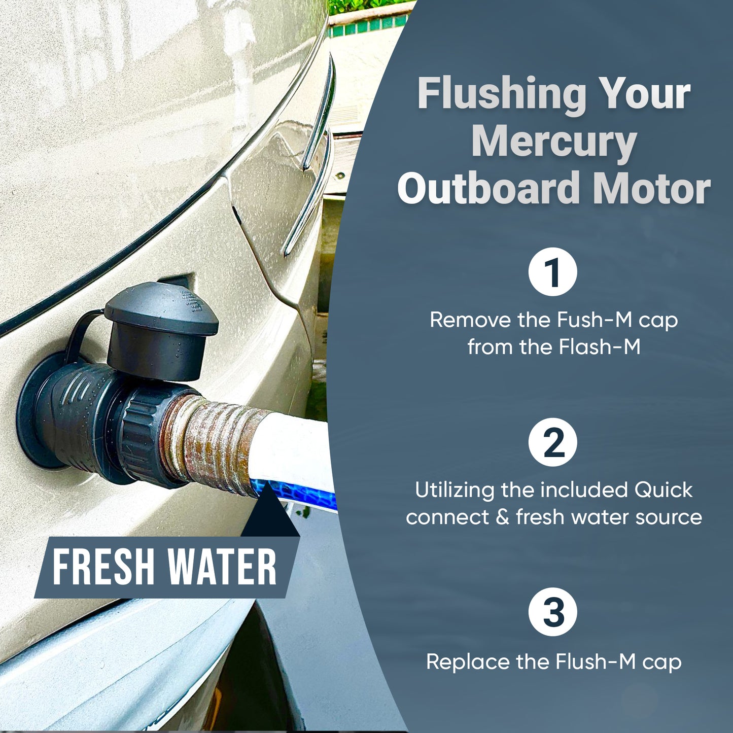 Mercury Outboard Flush Quick Connect