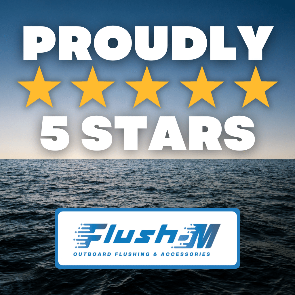 5-Star Reviews of Flush-M Quick Flush Solution for Suzuki & Mercury Outboards 